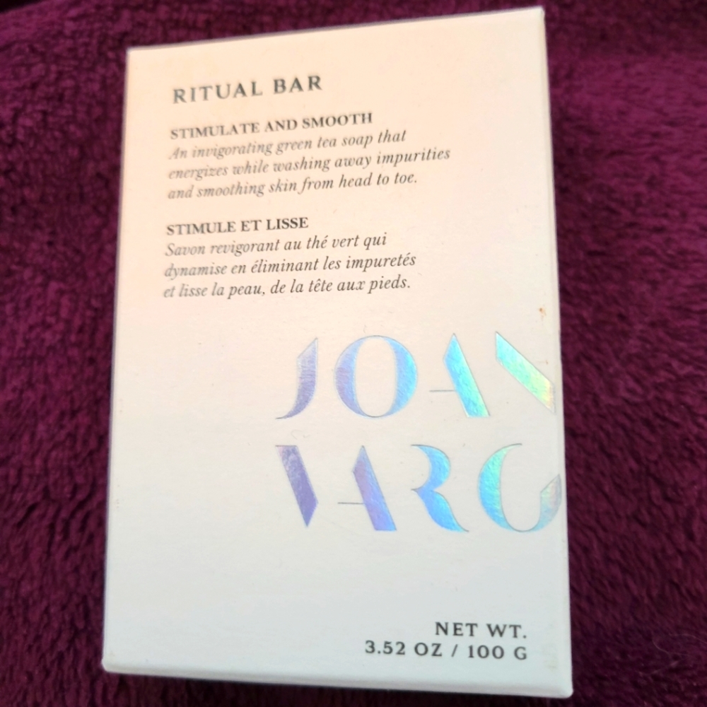 Joanna Vargas Ritual Bar Soap - NEW